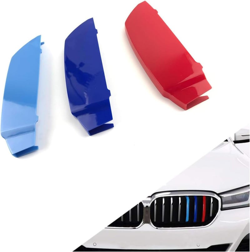 WITRRTIW Automotive grille Insert Trims Strips Front Center Kidney Grilles Compatible with 2021-up BMW G30 G31 5 Series LCI 520i 530i 540i 550i 8-Beam grille insert accessories - Image 1